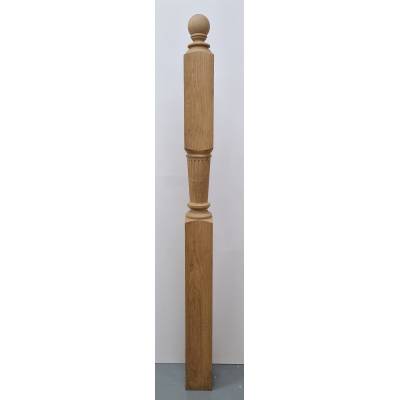 Oak Newel Post 2180mm 160x160mm